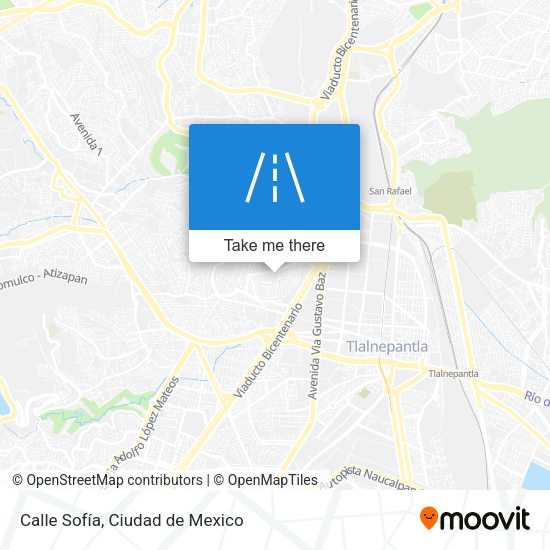 Calle Sofía map