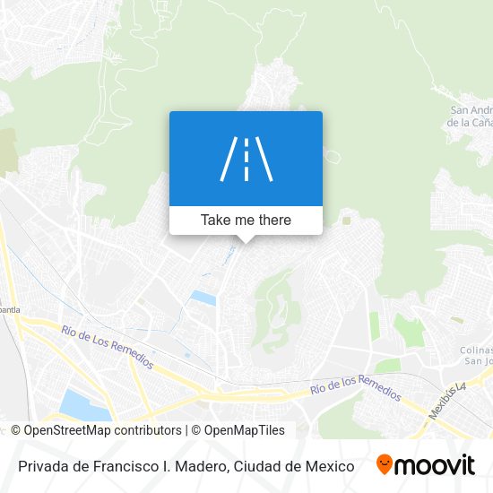 Mapa de Privada de Francisco I. Madero
