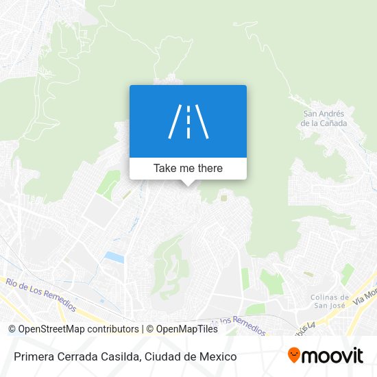 Mapa de Primera Cerrada Casilda