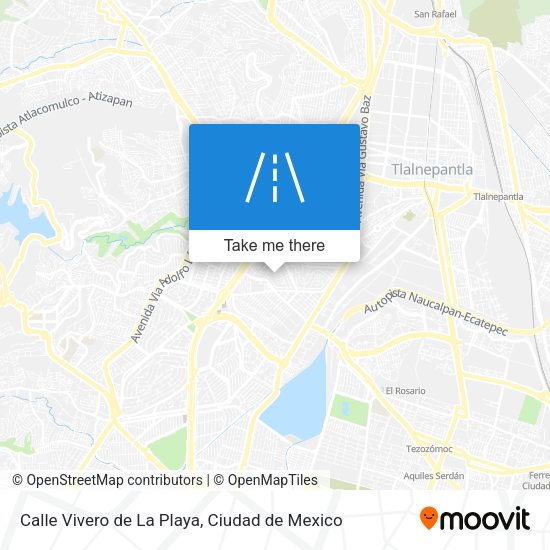 Calle Vivero de La Playa map
