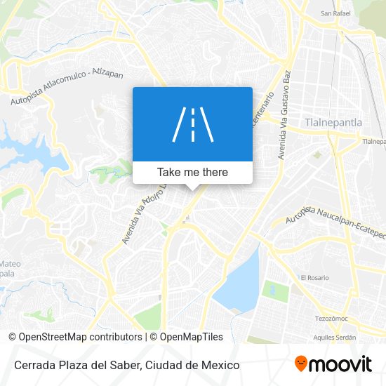 Cerrada Plaza del Saber map
