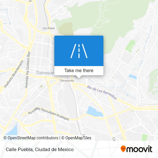 Calle Puebla map