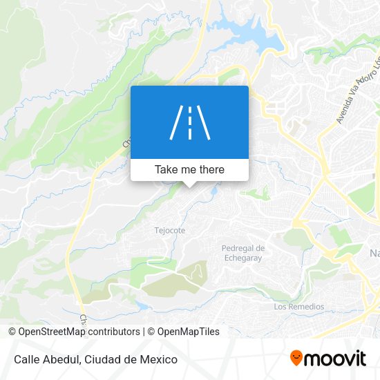 Calle Abedul map