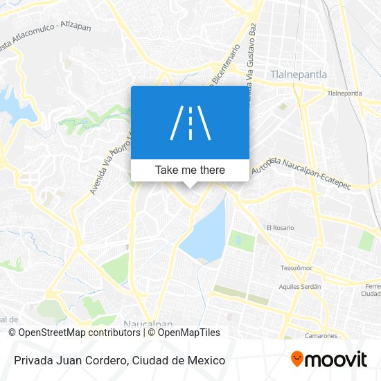 Privada Juan Cordero map