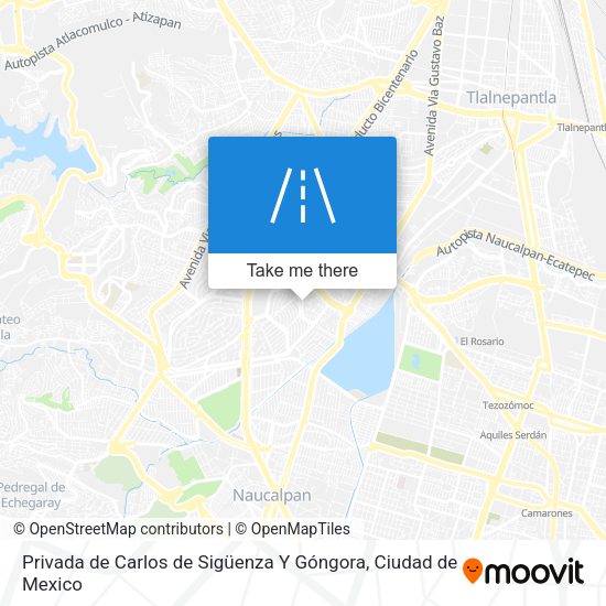 Privada de Carlos de Sigüenza Y Góngora map