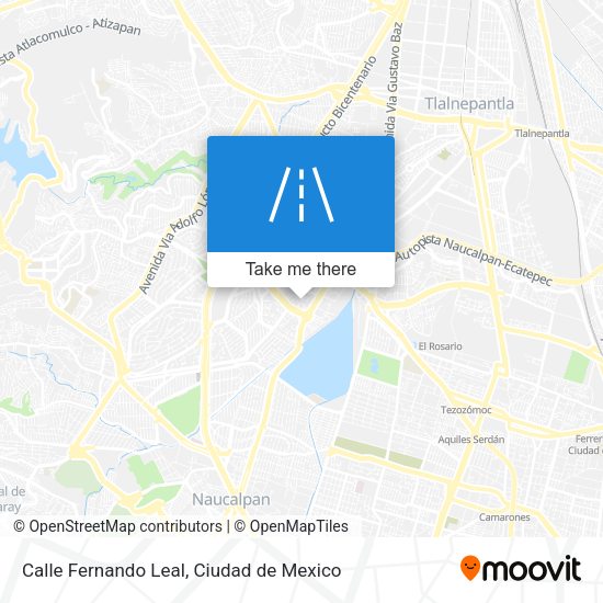Calle Fernando Leal map