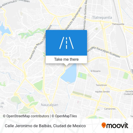 Calle Jeronimo de Balbás map