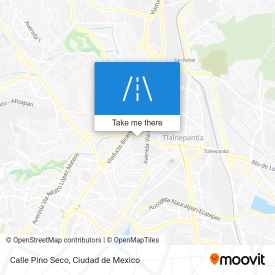 Mapa de Calle Pino Seco