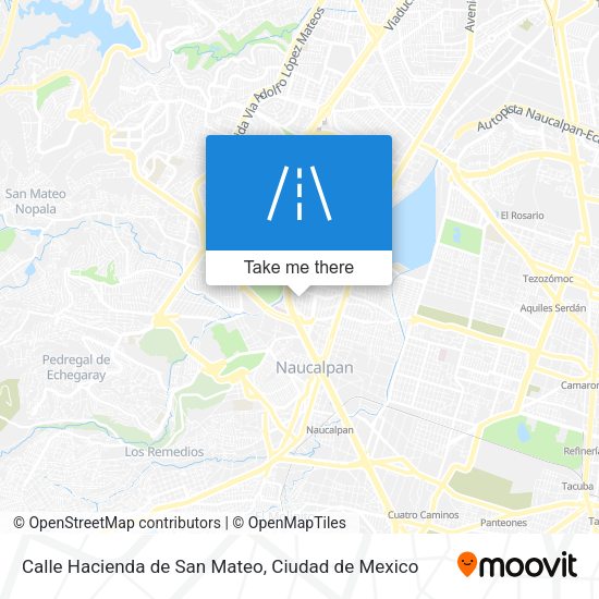 Calle Hacienda de San Mateo map