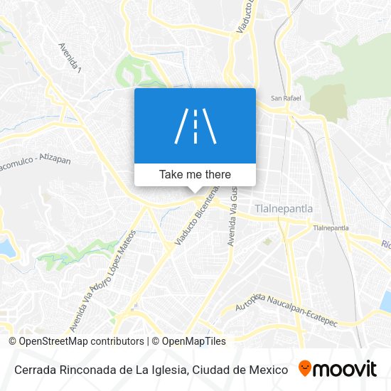 Cerrada Rinconada de La Iglesia map