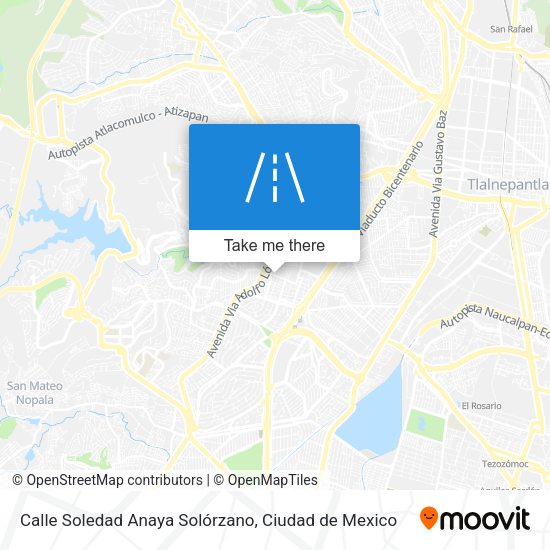 Calle Soledad Anaya Solórzano map