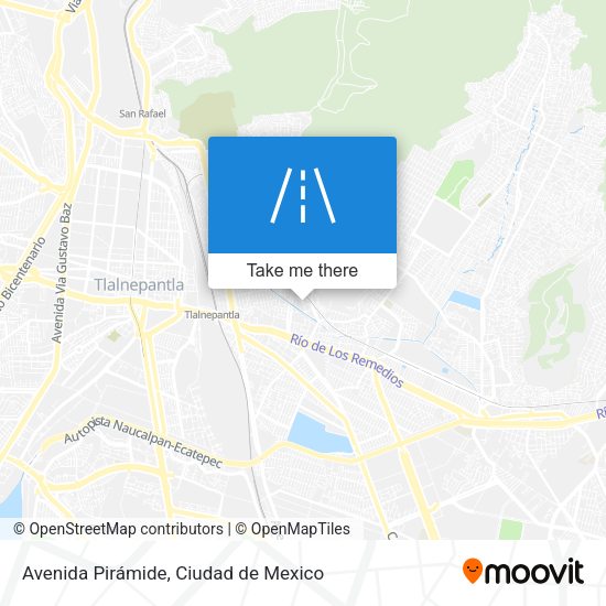 Mapa de Avenida Pirámide