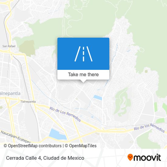 Mapa de Cerrada Calle 4