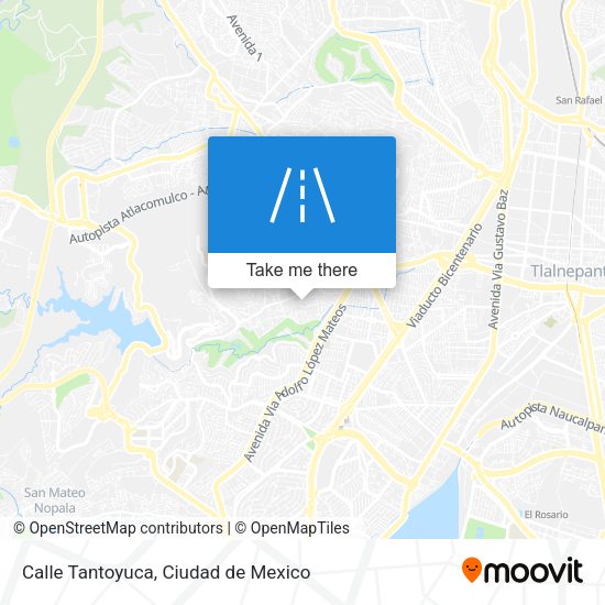 Calle Tantoyuca map