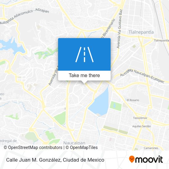 Calle Juan M. González map