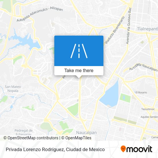 Mapa de Privada Lorenzo Rodríguez