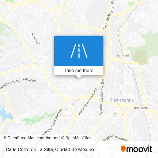 Calle Cerro de La Silla map
