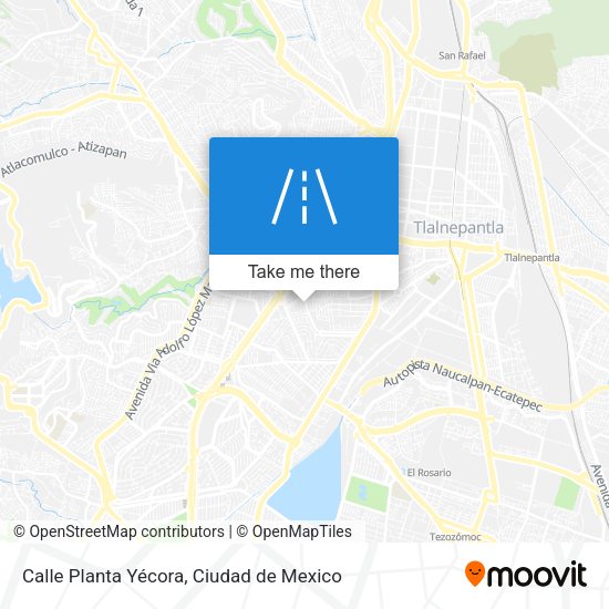 Calle Planta Yécora map