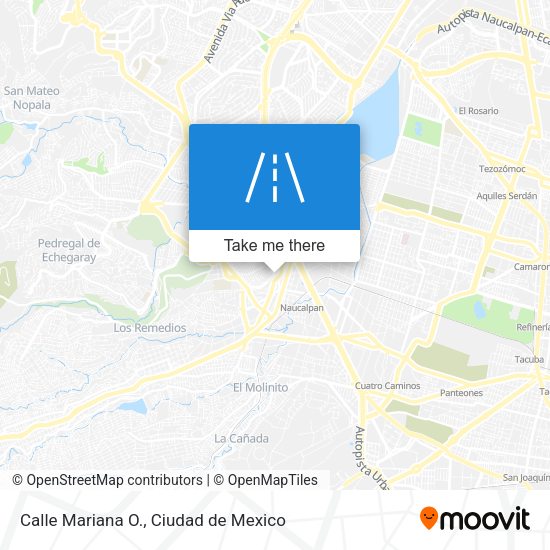 Calle Mariana O. map