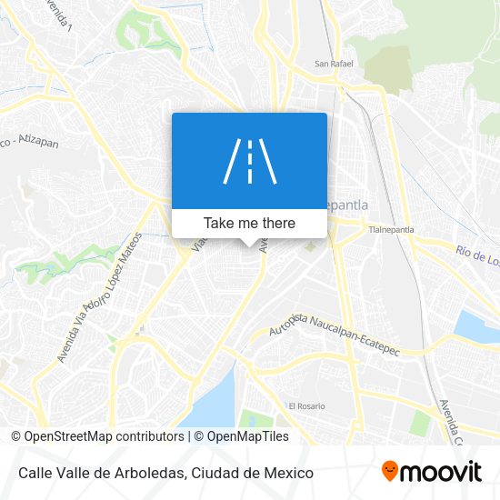 Calle Valle de Arboledas map