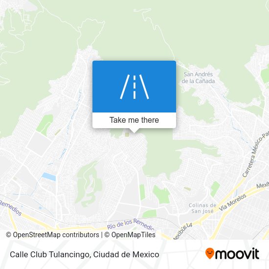 Calle Club Tulancingo map