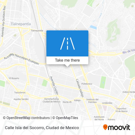 Calle Isla del Socorro map