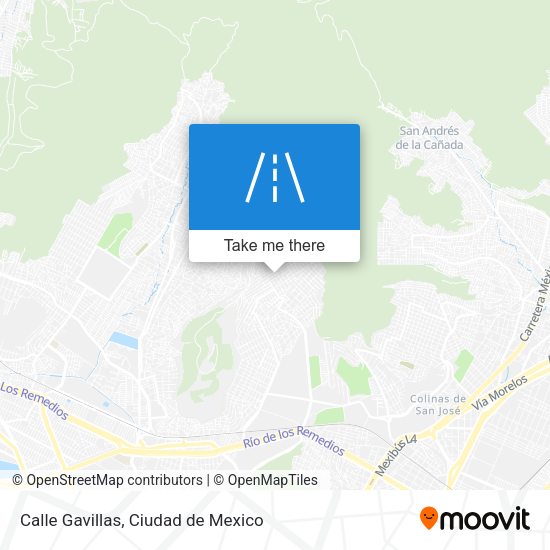 Calle Gavillas map