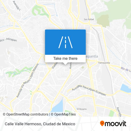 Calle Valle Hermoso map