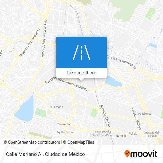 Mapa de Calle Mariano A.