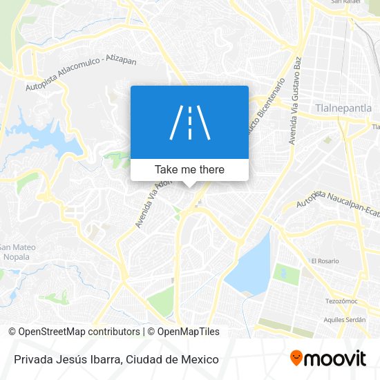 Mapa de Privada Jesús Ibarra