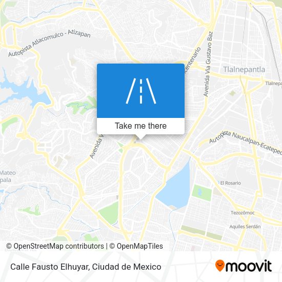 Calle Fausto Elhuyar map
