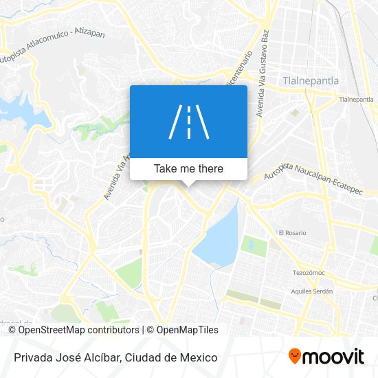 Privada José Alcíbar map