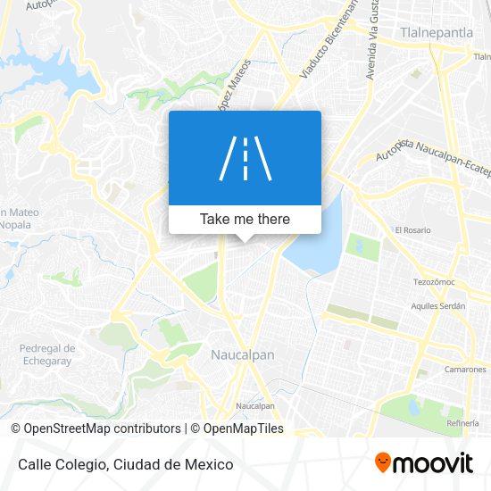 Mapa de Calle Colegio