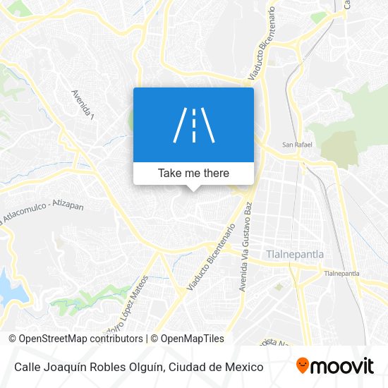 Calle Joaquín Robles Olguín map