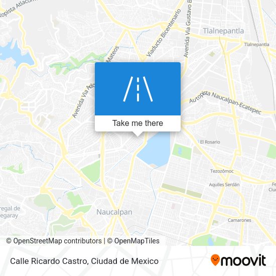 Mapa de Calle Ricardo Castro