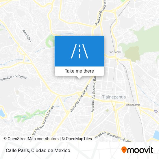 Calle París map