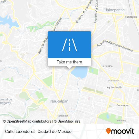 Mapa de Calle Lazadores