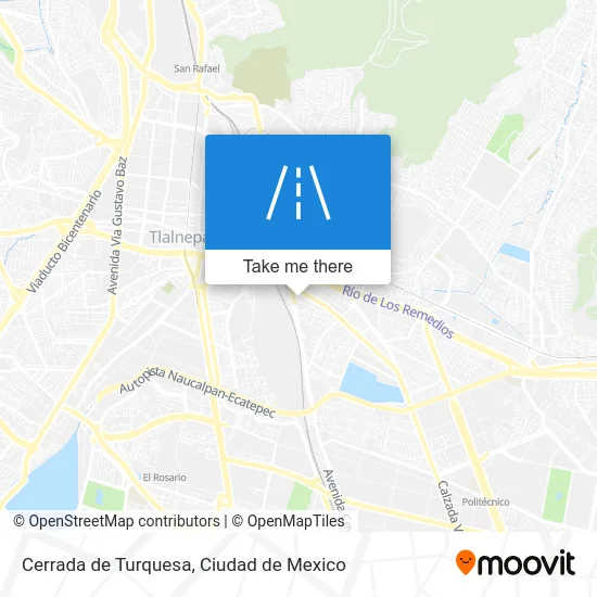 Cerrada de Turquesa map