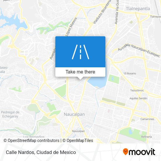 Calle Nardos map