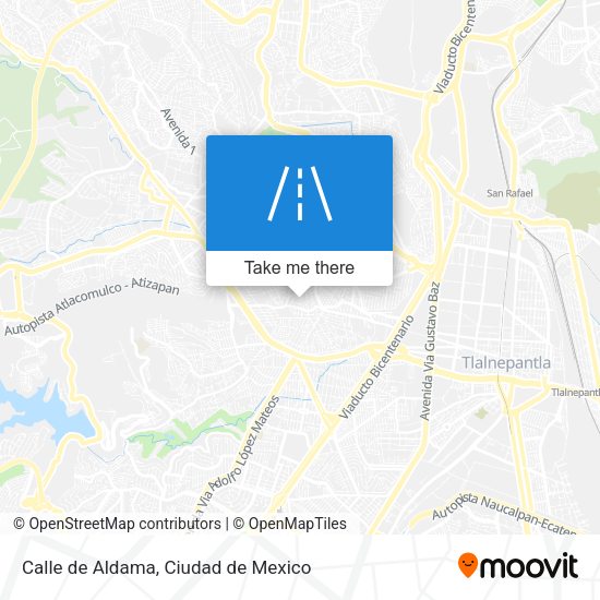 Calle de Aldama map