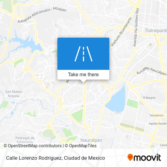 Calle Lorenzo Rodríguez map