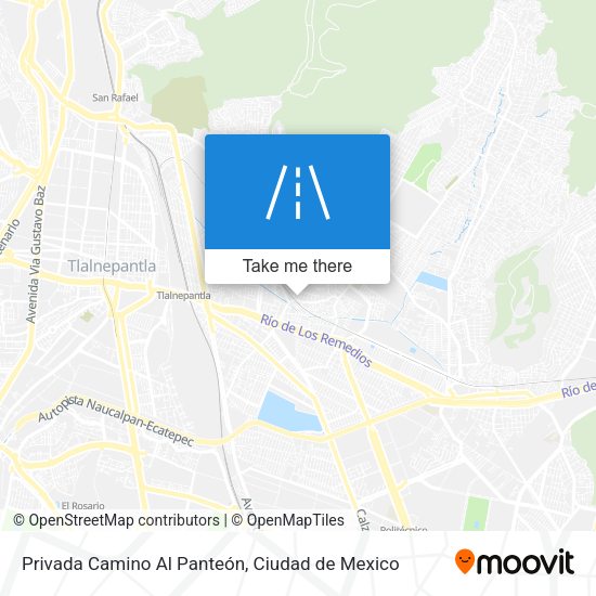 Mapa de Privada Camino Al Panteón