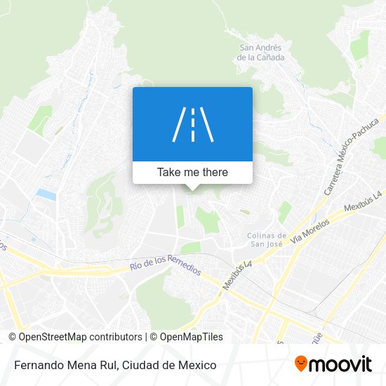 Fernando Mena Rul map
