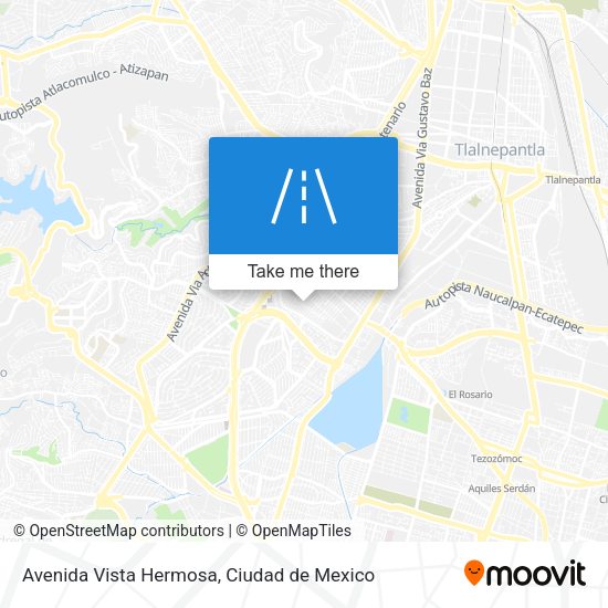 Mapa de Avenida Vista Hermosa