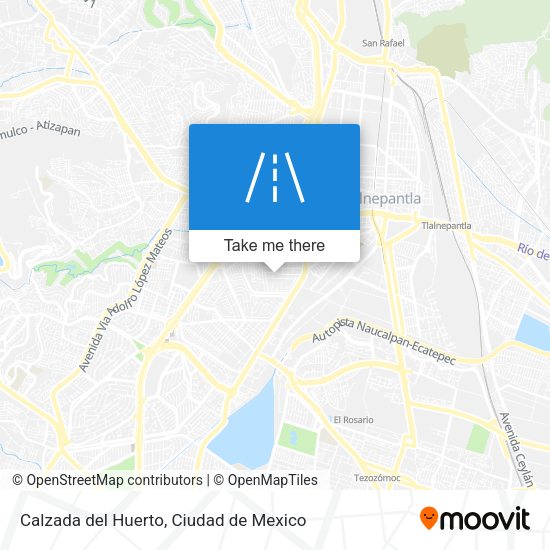 Calzada del Huerto map