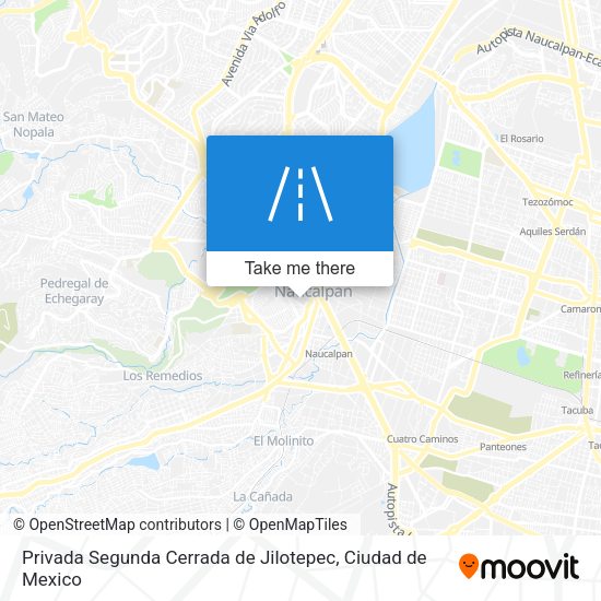 Privada Segunda Cerrada de Jilotepec map