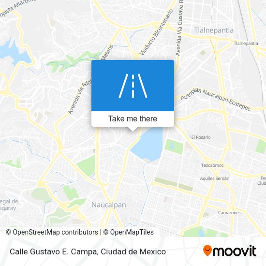Calle Gustavo E. Campa map