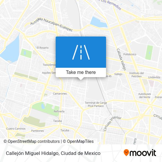 Mapa de Callejón Miguel Hidalgo