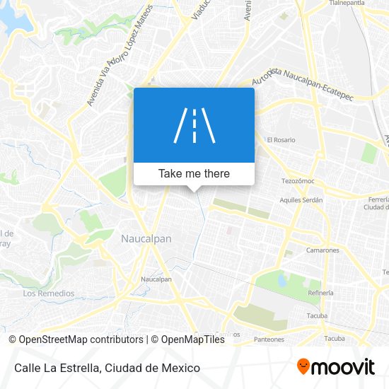 Calle La Estrella map
