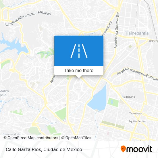 Calle Garza Ríos map